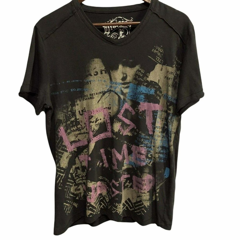 Division E City of Lost Angels T-Shirt Mens Size Medium Lost Time Wasted